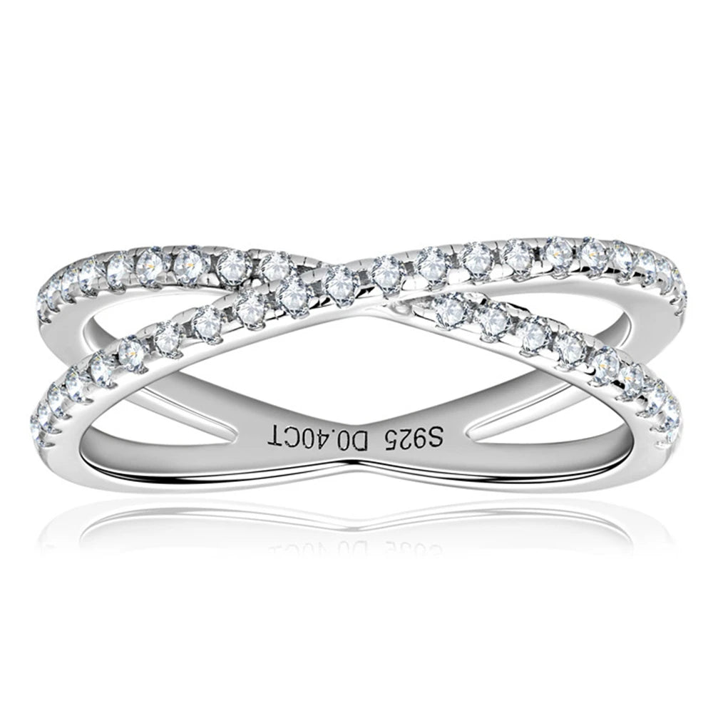 Shop Real Moissanite Rings. 1.3mm Moissanite. Total 0.40 Carat