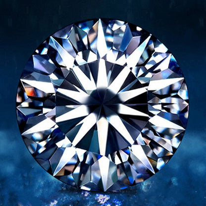 Genuine Lab-Grown Diamond. 0.10 Carat. 3 mm.