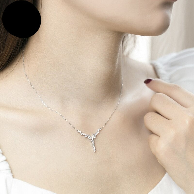 18 Karat Weißgold SI/H 0,4 Karat Naturdiamant