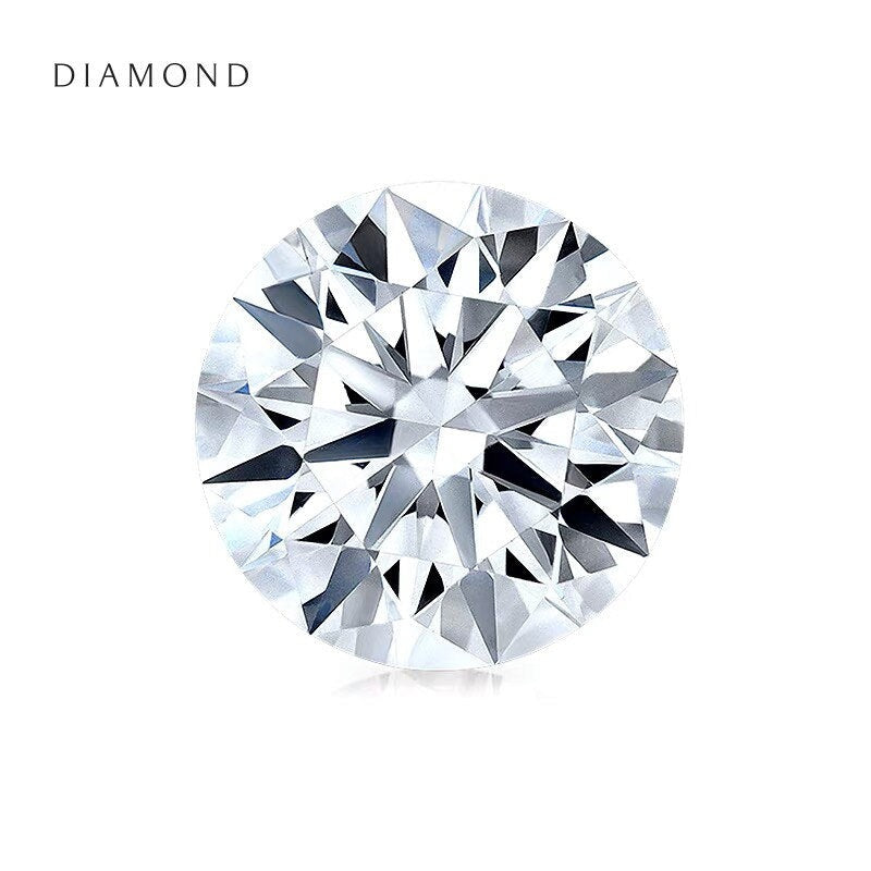 Genuine Lab-Grown Diamond. 0.10 Carat. 3 mm