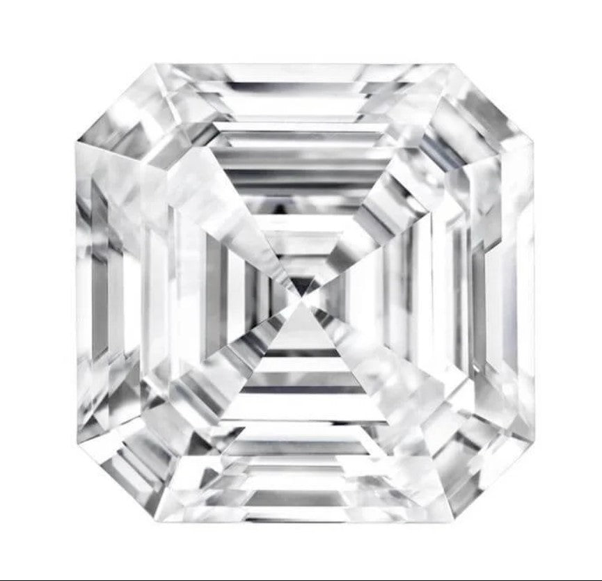 Achetez des diamants IGI en ligne. Coupe Asscher. Diamant cultiv