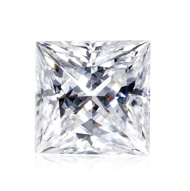 Loose Diamond. Princess Cut. 0.52 Carat E VS1. IGI Certificate.