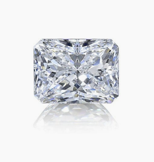 Diamant en vrac 0,56 carat. Coupe Radieuse. D VVS2 - Certifié IGI