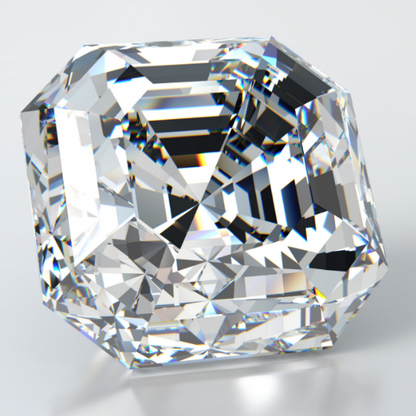 Loose Diamond 0.61 Carat. Asscher Cut. E VS1 - IGI Certified