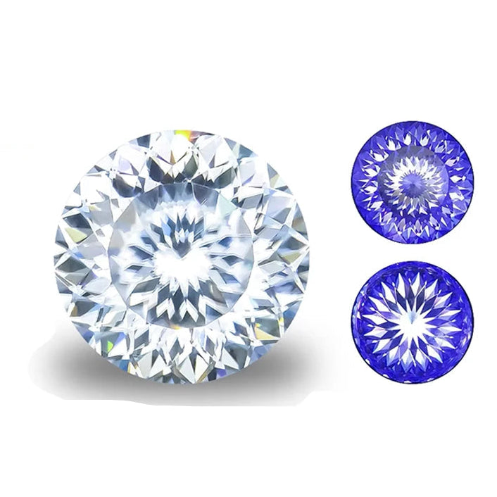 100 Facted 50 carat loose moissanite 25mm