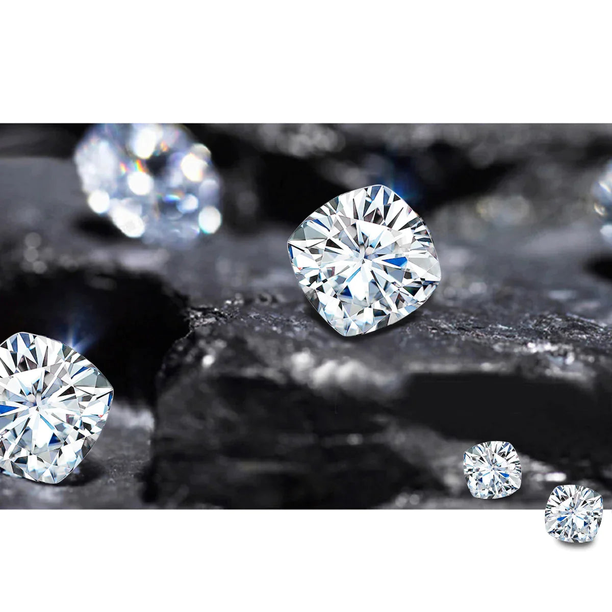 Buy Loose Diamond 0.50 Carat. Cushion Cut. D VS1 - IGI Certified