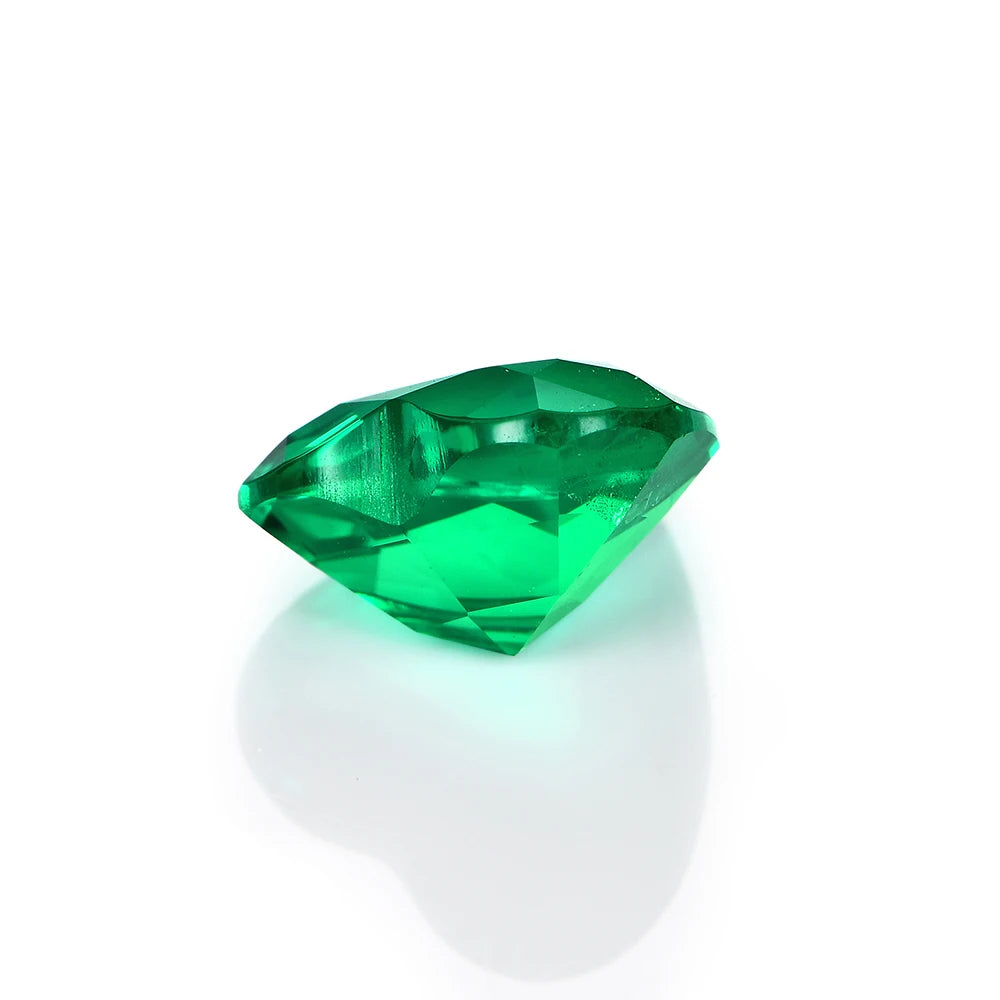 Columbian Emerald. Heart Shape. Loose Lab-Grown Emerald. 0.23ct To 2.56ct.