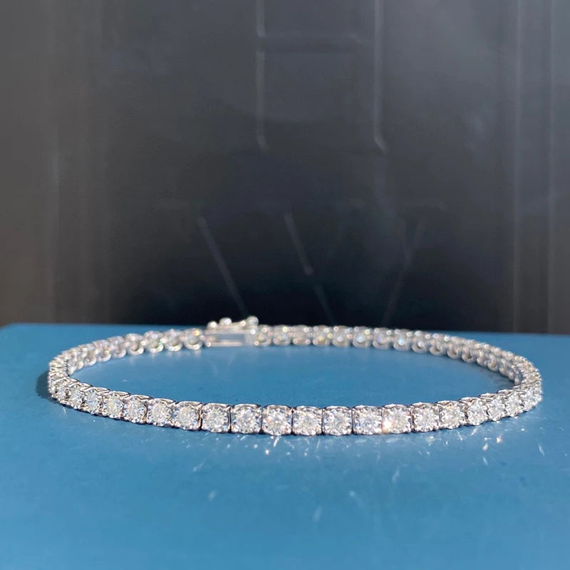 18K Gold Diamond Tennis Bracelet 1.0-2.0ct.