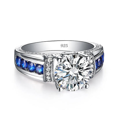 Shop Moissanite Rings. 3.0 Carat. D VVS1. Genuine Moissanite.