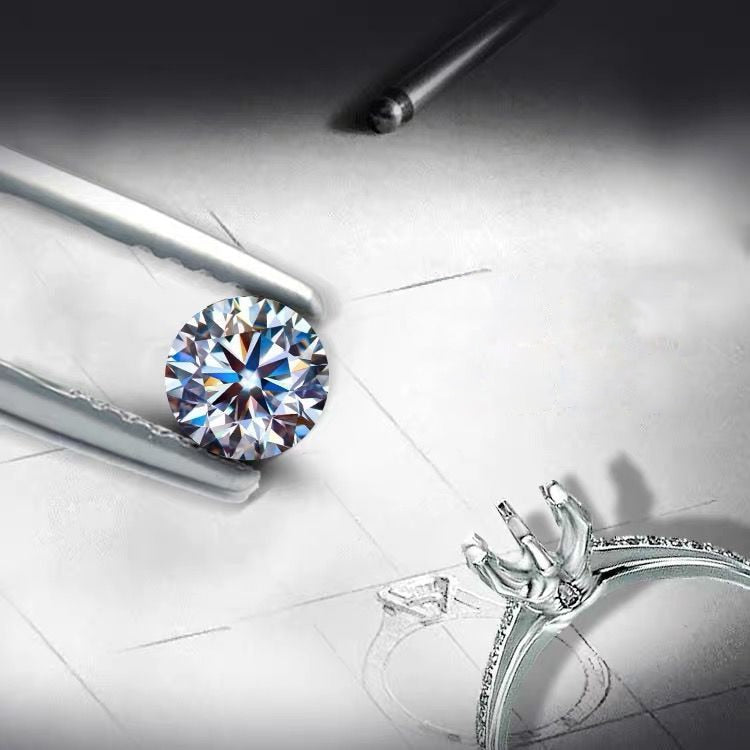 Loose Diamond 0.54 Carat. D VS2 IGI Certified - Lab-Grown Diamond