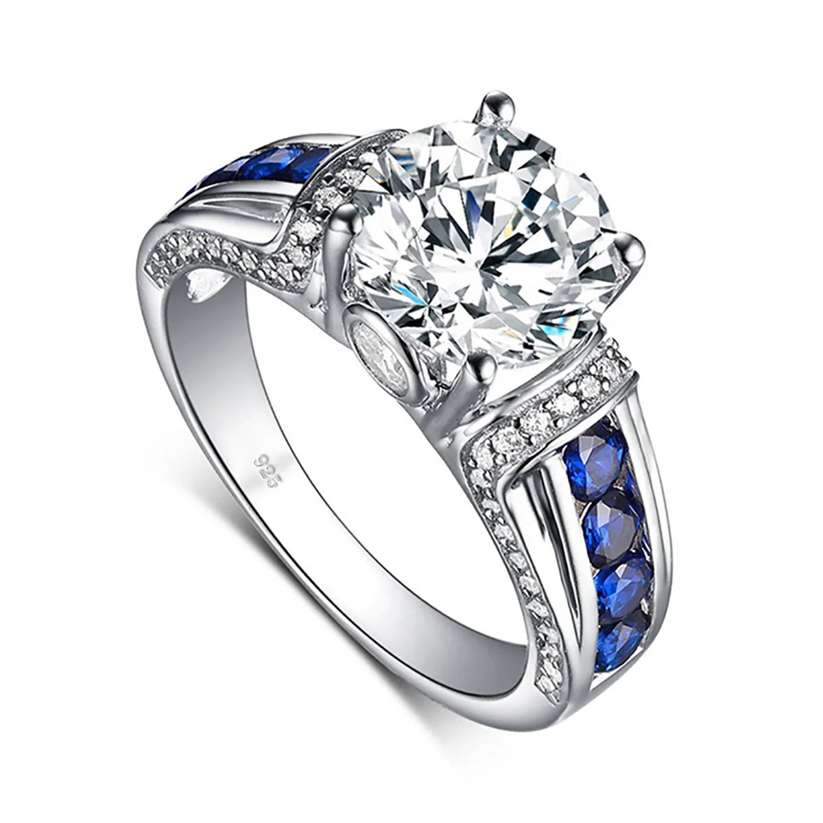 Shop Moissanite Rings. 3.0 Carat. D VVS1. Genuine Moissanite.