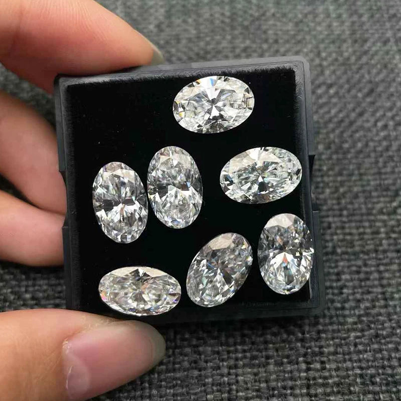 Huge Moissanite Gems 10–30 Carat – Oval, Emerald & More. oval cut 