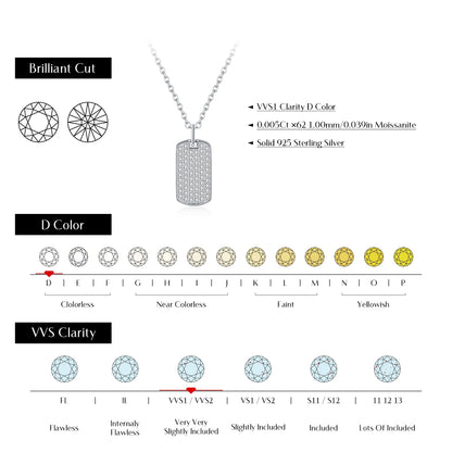 Luxury Moissanite Pendant by VK Diamonds
