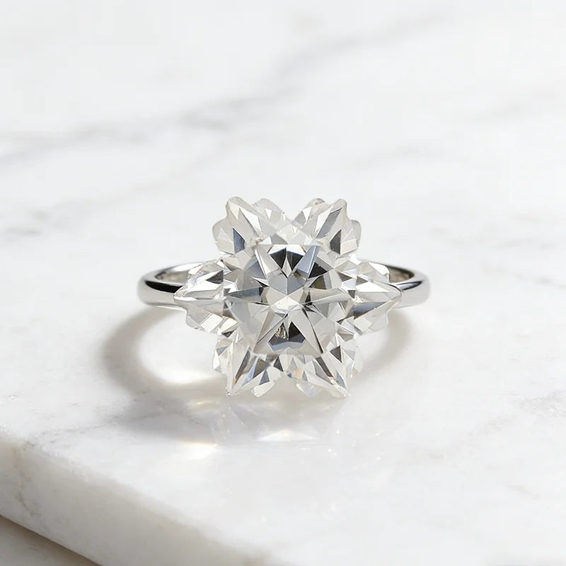 Premium Snowflake Moissanite Loose Stone 2.5–7ct
