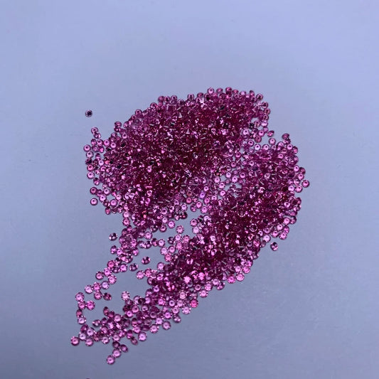 Loose Spinel. Sizes 0.8 To 1.6mm. Red Natural Spinel Gemstone.