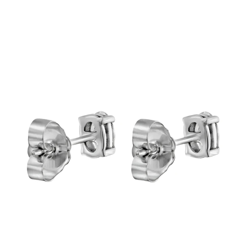 Boucles d'oreilles en diamant taille ovale - Diamant cultivé en laboratoire de 0,20 à 1,0 carat.