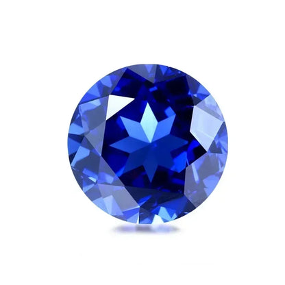 Loose Sapphire. Round Shape. Royal Blue Color. 0.11 To 3.80 Carat