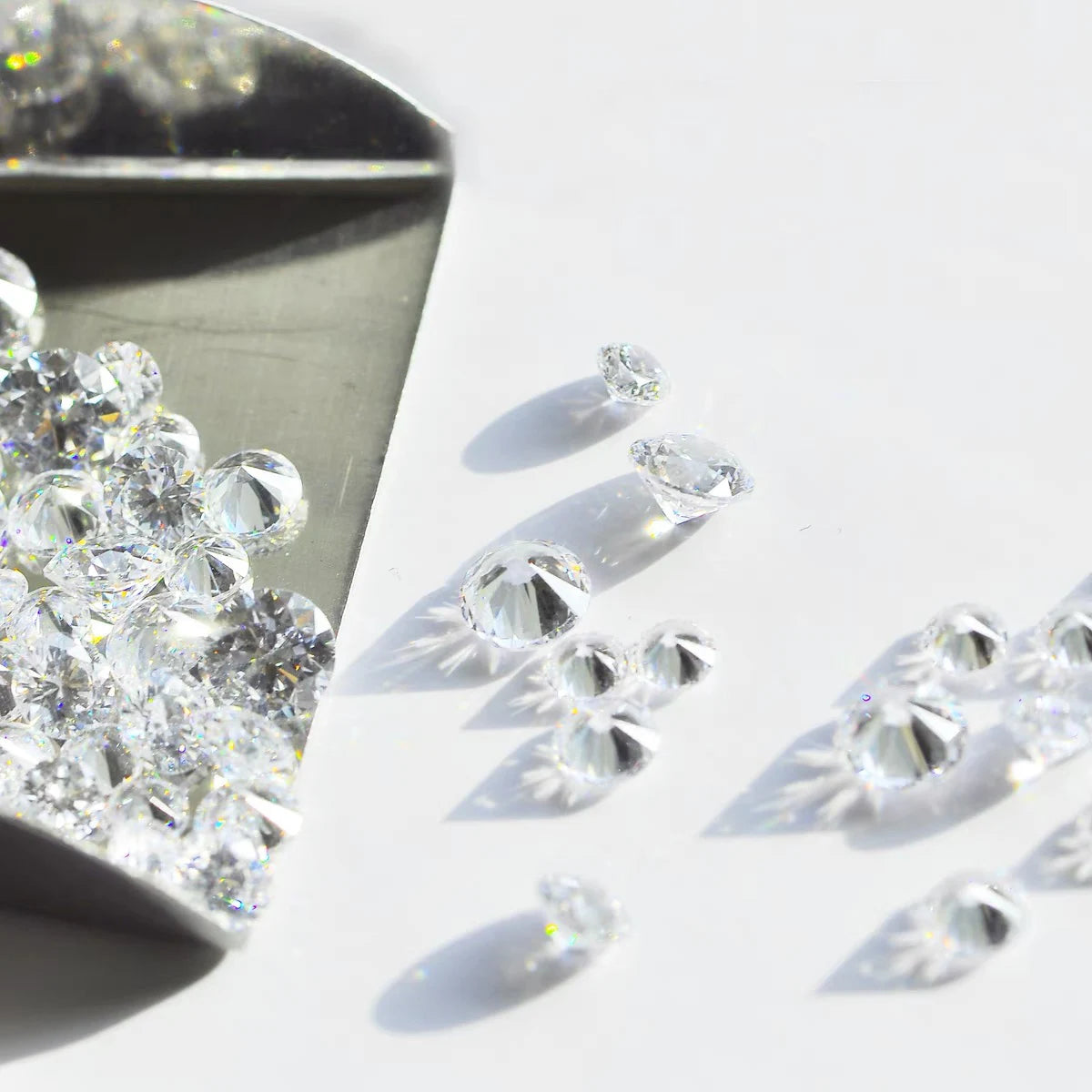 Stunning D Color VVS Lab-Grown Diamond: Flawless Triple Excellence.