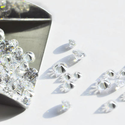 Stunning D Color VVS Lab-Grown Diamond: Flawless Triple Excellence.