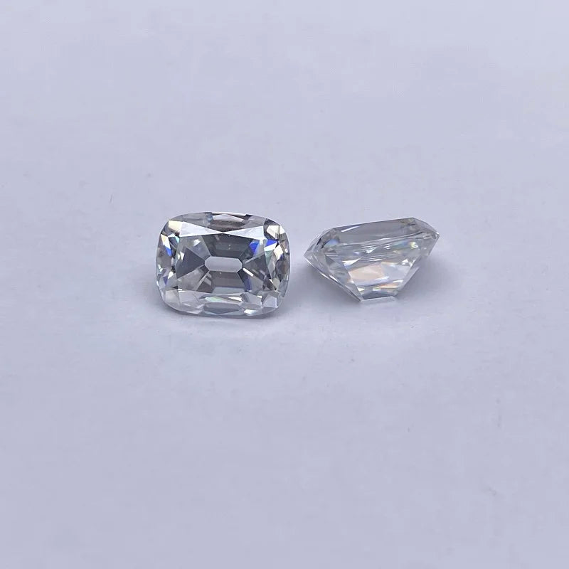 Old European Cushion Cut Moissanite. 1.0 To 5.0 Carat. D VVS1.