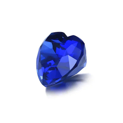 Loose Sapphire. Heart Shape. Royal Blue Color. 0.11 To 8.30 Carat