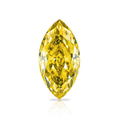Light Yellow Color. Genuine Moissanite. 1.0 to 5.0 Carat. All Shapes Moissanite.