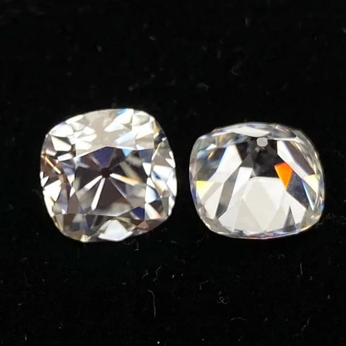 Old Mine Cut. Moissanite Gemstone. 0.60 To 7.0 Carat. Loose Moissanite.