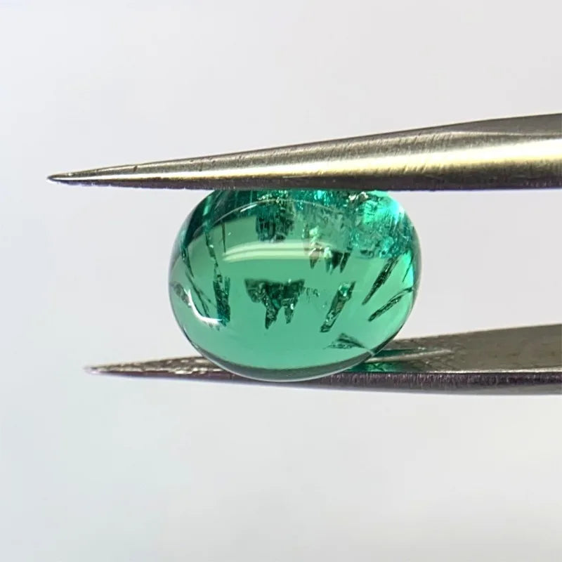 Loose Emerald Gemstones. Princess Cut. Lab-Grown Emerald. 5mm To 10mm.