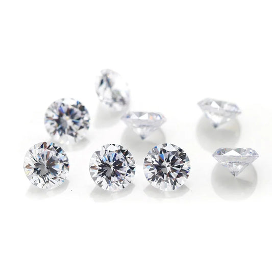 Small Size Loose Moissanite 0.8~3.0mm. 100 pcs. - Wholesale.