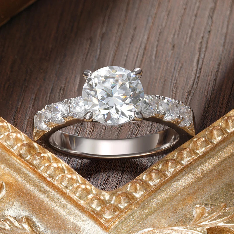 Bagues de fiançailles 2,0 carats D Avec - Main Image