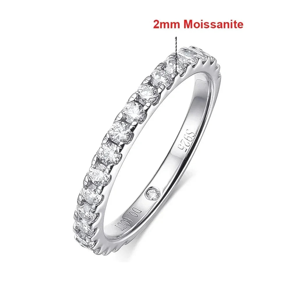 Moissanite Engagement Rings. Princess Cut. All Moissanite Gemstones.
