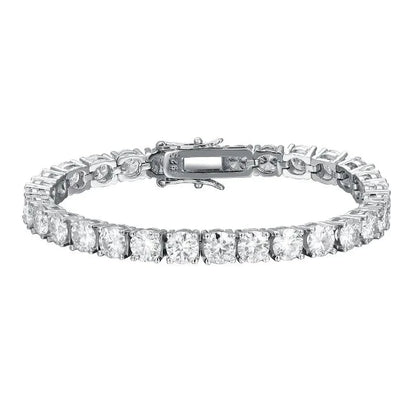 Shop Moissanite Tennis Bracelet. D VVS1. 2mm To 6.5mm Gemstones.