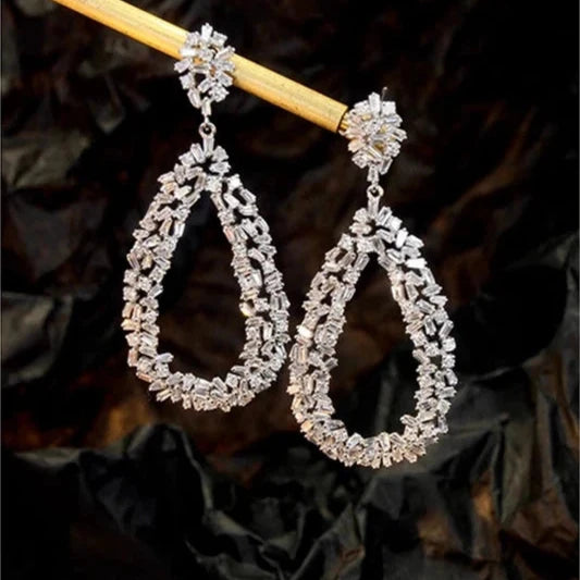 Luxury 1.76ct Diamond Earrings - Exquisite Sparkle.