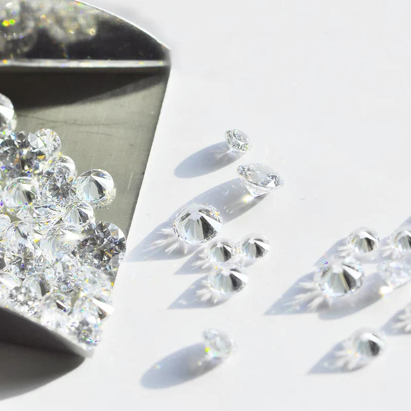 Loose Diamonds. Sizes 0.8mm To 8mm. D Color VVS. Lab-Grown Diamonds.