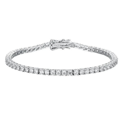 Shop Moissanite Tennis Bracelet. D VVS1. 2mm To 6.5mm Gemstones.