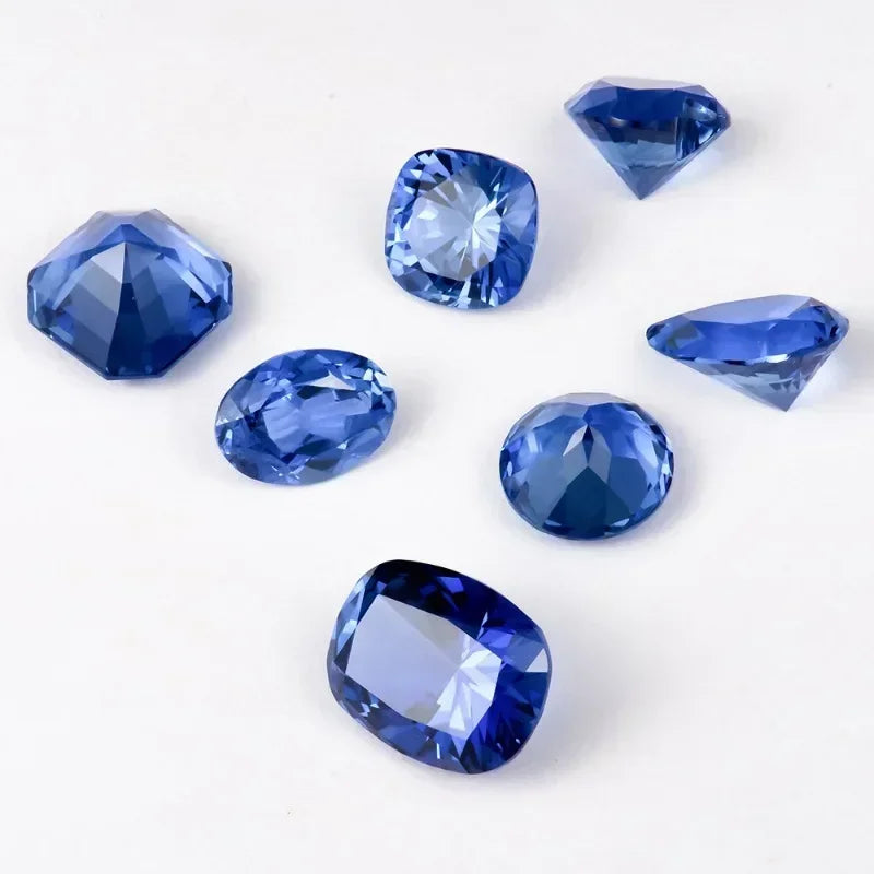 Loose Sapphire. Cushion Shape. Royal Blue Color. 1.08 To 7.30 Carat.