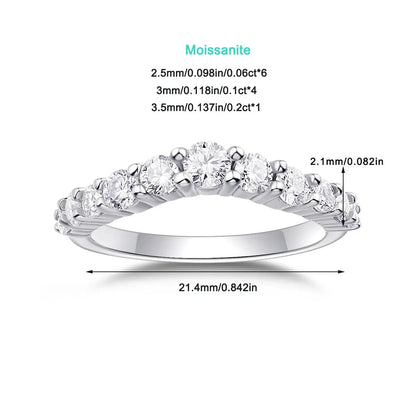 Eco-Friendly Moissanite Rings for Women.