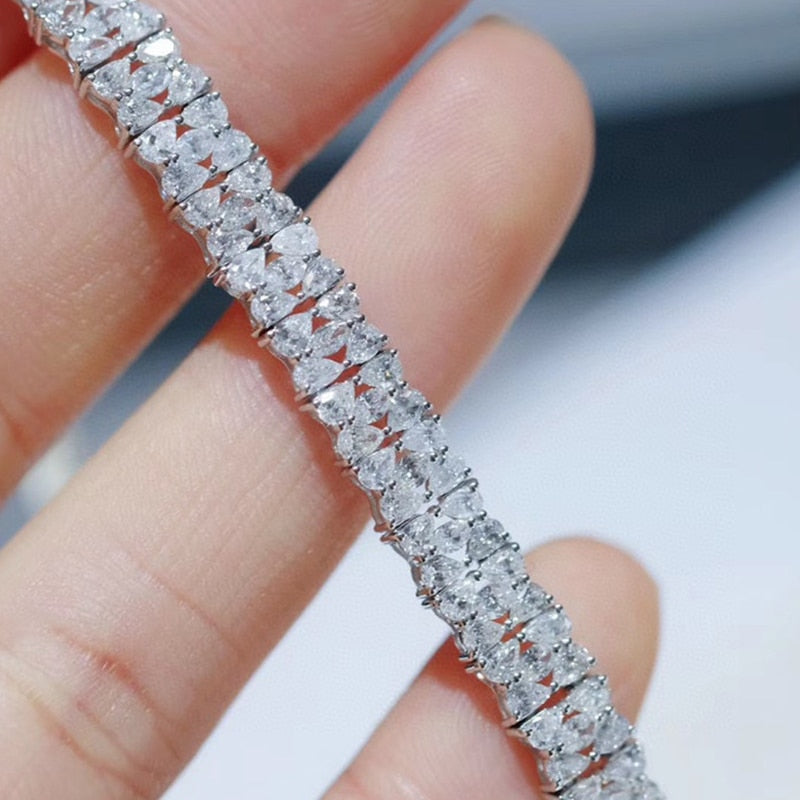 7.0 Carat Natural diamond bracelet