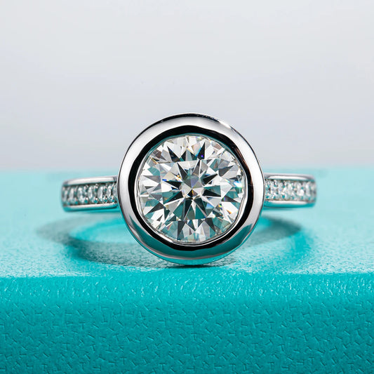 Shop For Moissanite Engagement Rings. 3.0 Carat. Fine Jewelry.