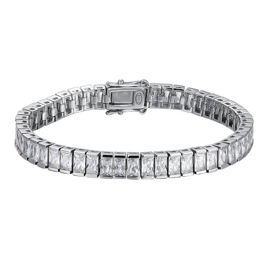 Moissanite Tennis Bracelets. Genuine Moissanite D VVS1. 35.0 Carat.