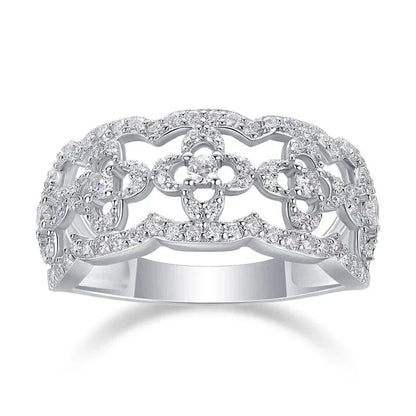 Elegant Eco-Friendly Moissanite Rings for Women.