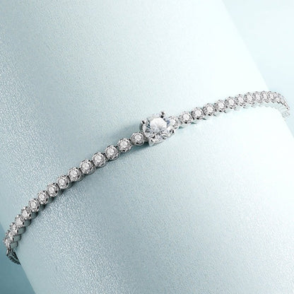 Luxury Full Moissanite Bracelets. 1.70 to 2.20 Carat.