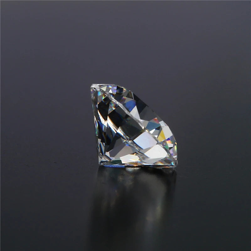 Round Cut Loose Moissanite - 3.5mm~10mm 10pcs. Wholesale.