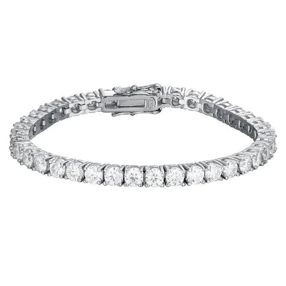 Shop Moissanite Tennis Bracelet. D VVS1. 2mm To 6.5mm Gemstones.