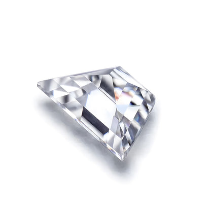 Trapezoid Cut. Loose Moissanite Gemstone. From 0.20 to 0.80 Carat. D VVS1.