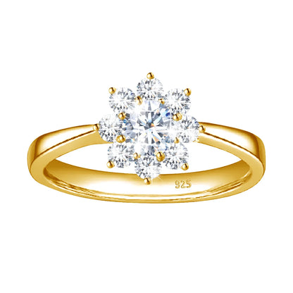 Best Moissanite Engagement Rings. All Sones Are Moissanite.