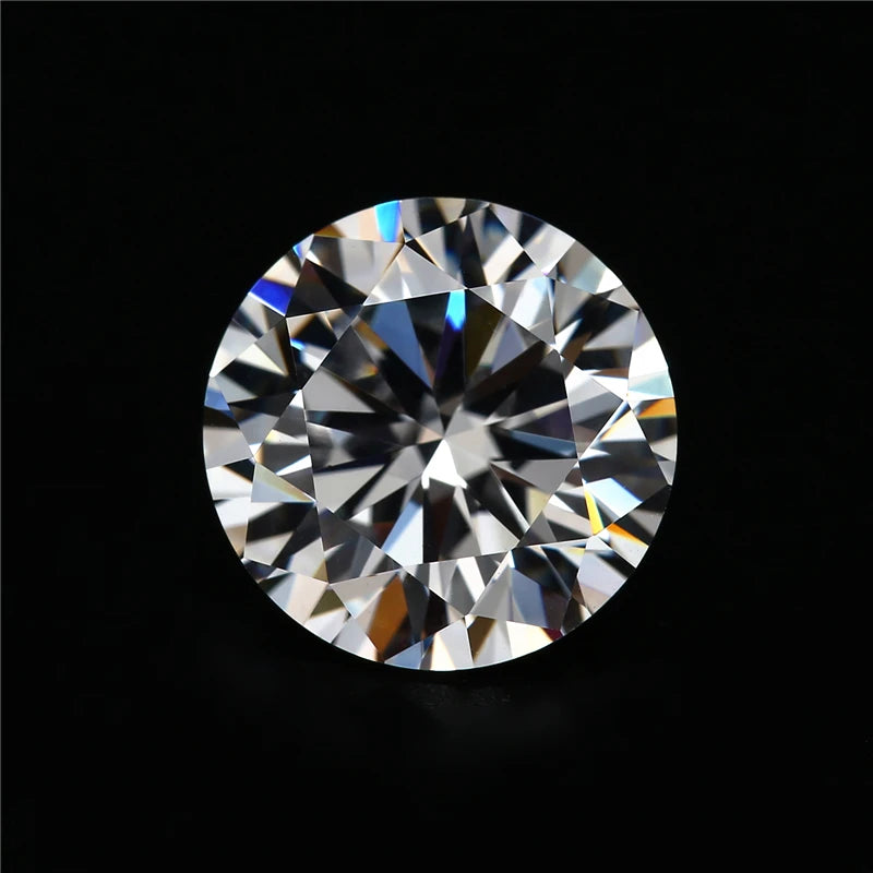 0.8~10mm D Color Round Cut Loose Moissanite - Wholesale.