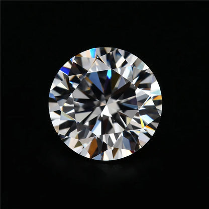 0.8~10mm D Color Round Cut Loose Moissanite - Wholesale.