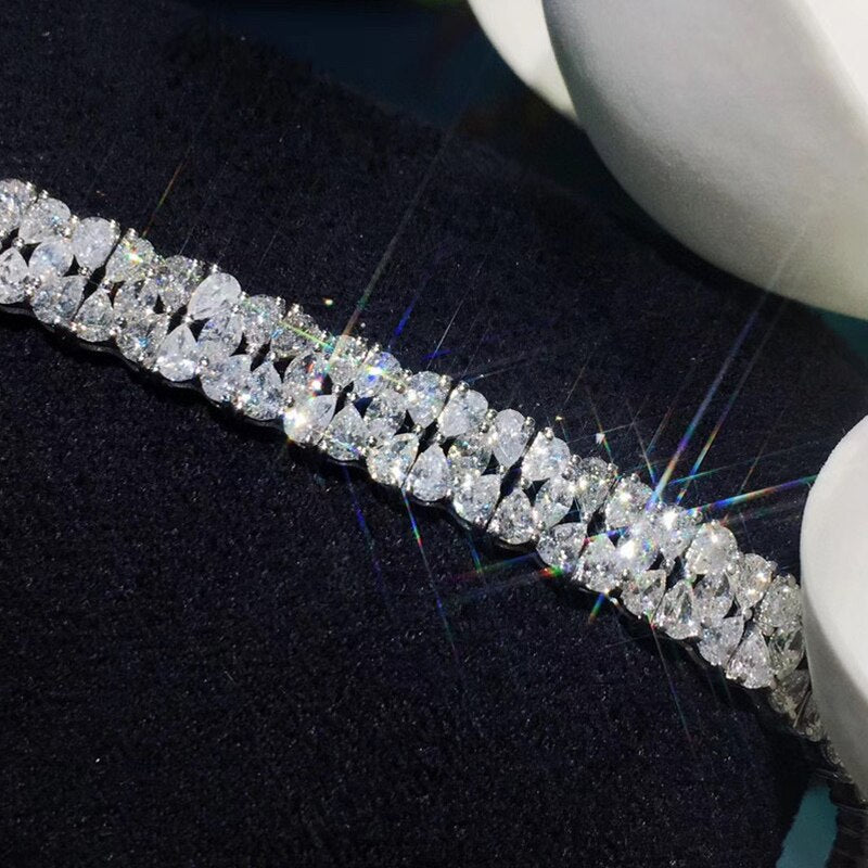 7.0 Carat Natural diamond bracelet