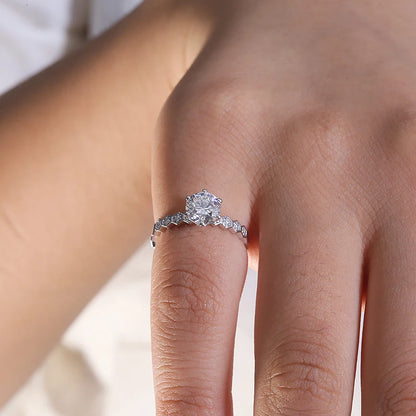 Diamond Rings - 1.0 Carat Lab-Grown Diamond Engagement Rings
